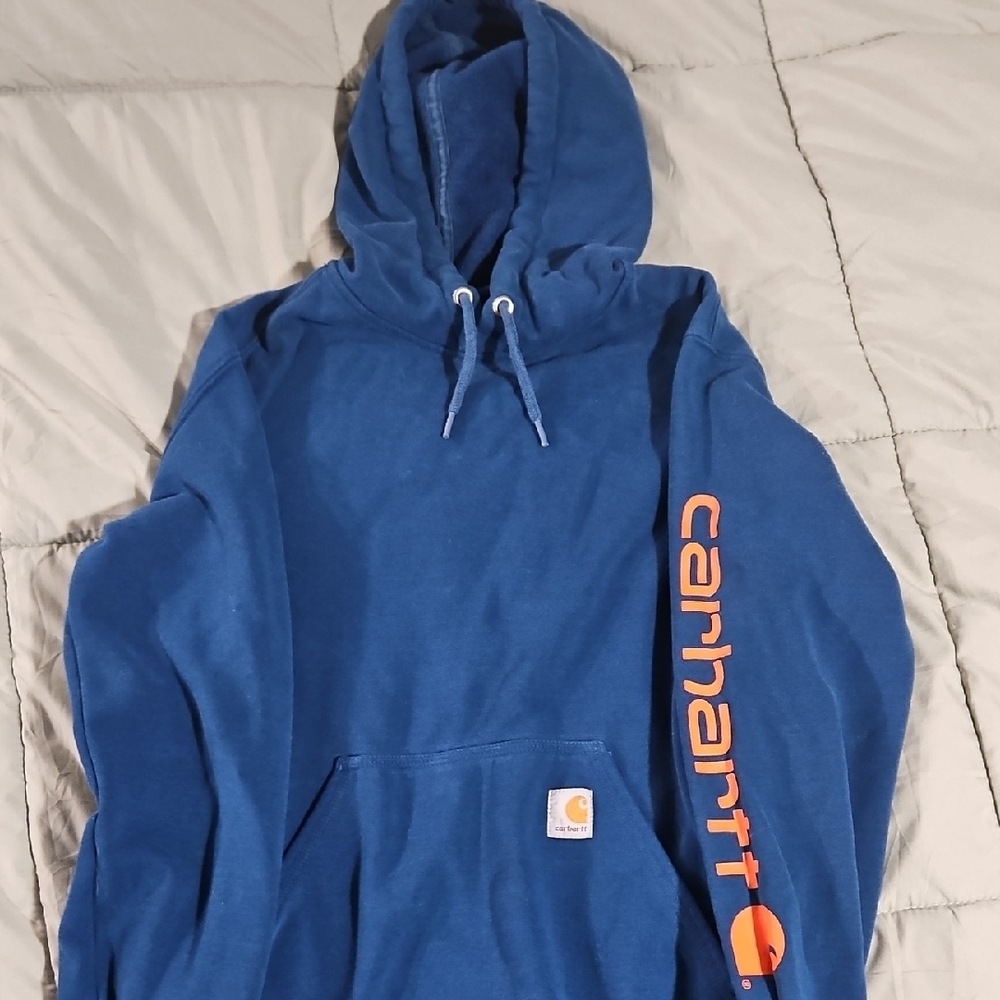 Carhartt Blue Hoodie for Men